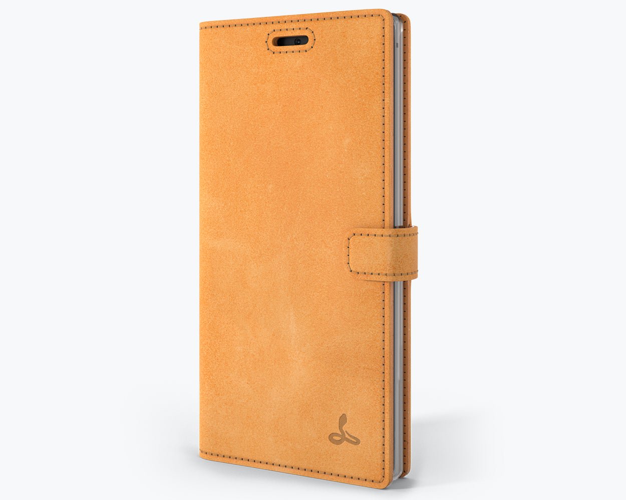 Samsung Galaxy Note 10 Plus - Vintage Leather Wallet (Almost Perfect) Honey Gold Samsung Galaxy Note 10 Plus - Snakehive UK