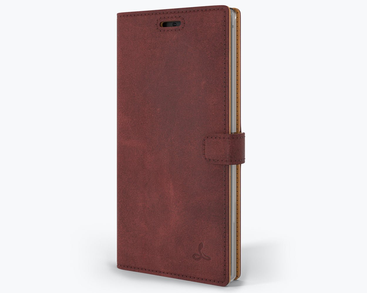 Samsung Galaxy Note 10 Plus - Vintage Leather Wallet (Almost Perfect) Plum Samsung Galaxy Note 10 Plus - Snakehive UK