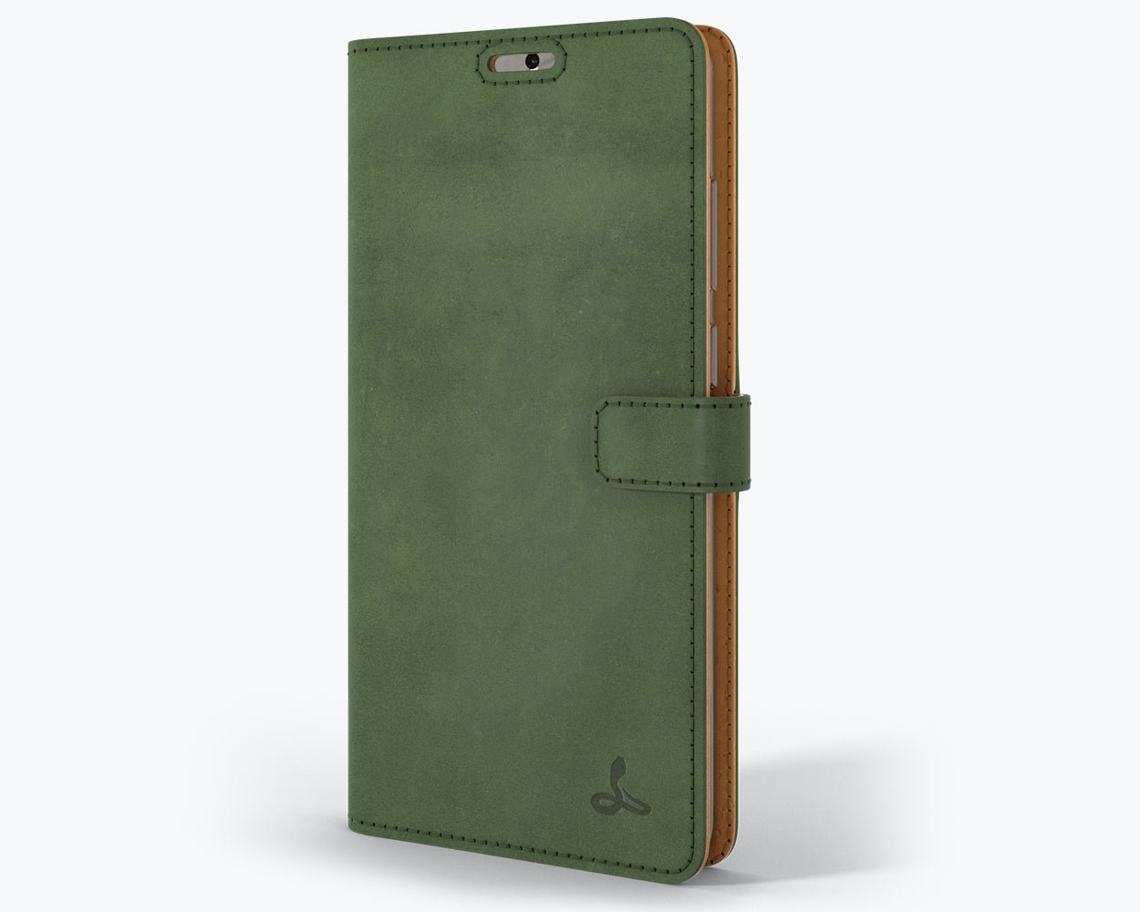 Samsung Galaxy S20 Plus - Vintage Leather Wallet (Almost Perfect) Bottle Green Samsung Galaxy S20 Plus - Snakehive UK