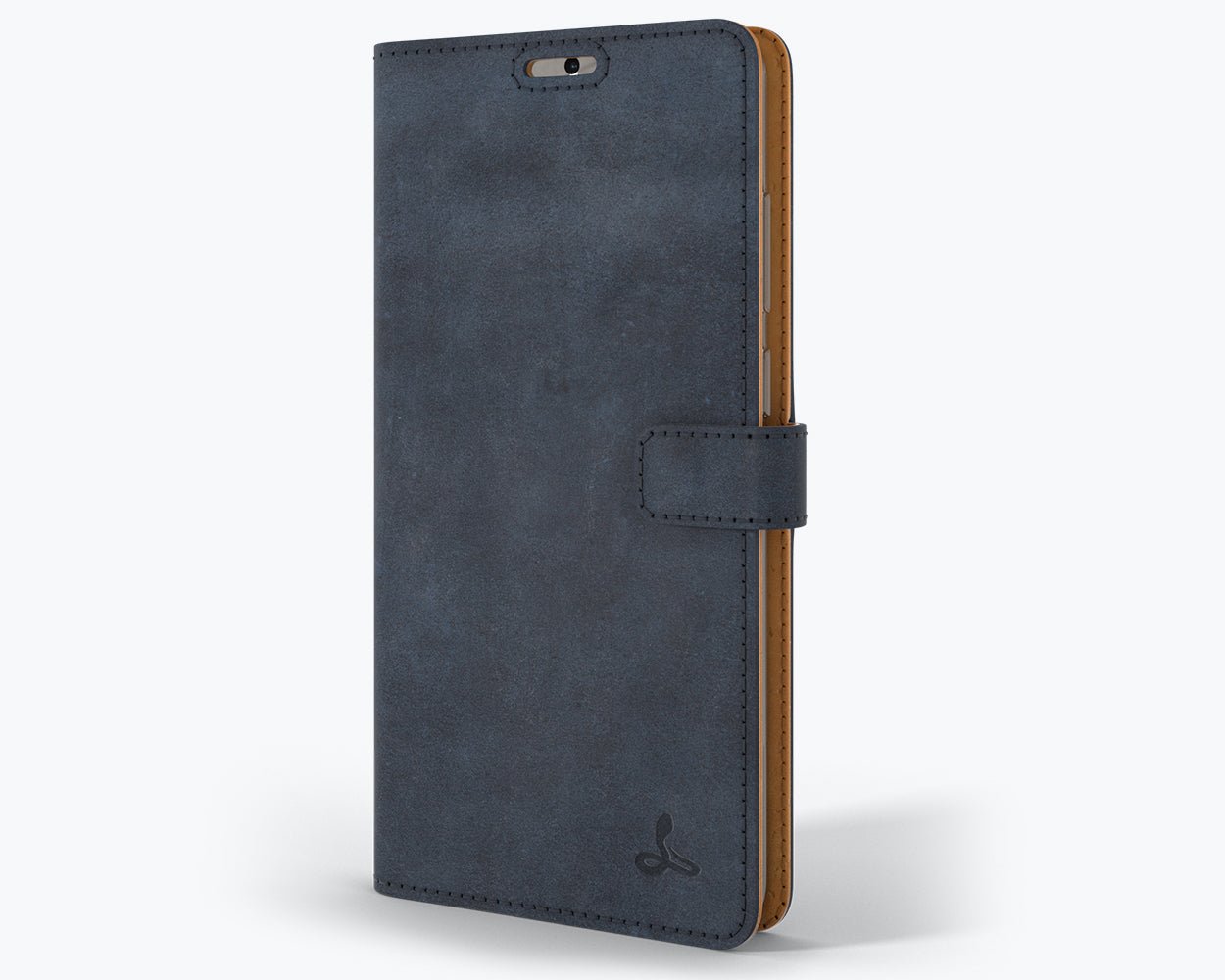 Samsung Galaxy S20 Plus - Vintage Leather Wallet (Almost Perfect) Navy Samsung Galaxy S20 Plus - Snakehive UK
