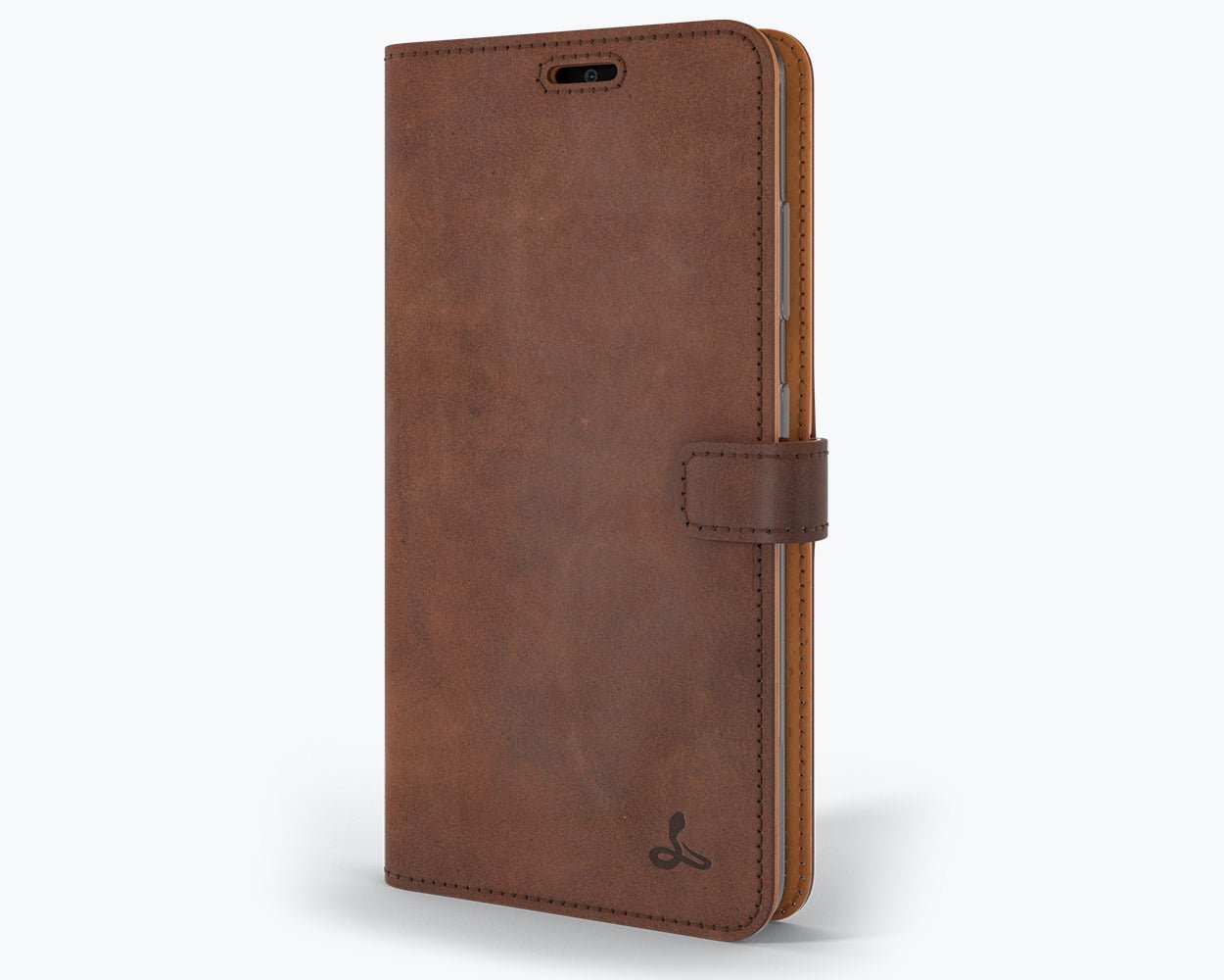 Samsung Galaxy S21 Ultra - Vintage Leather Wallet (Almost Perfect) Chestnut Brown Samsung Galaxy S21 Ultra - Snakehive UK