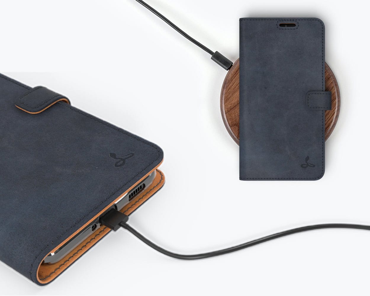 Samsung Galaxy S21 Ultra - Vintage Leather Wallet (Almost Perfect) Plum Samsung Galaxy S21 Ultra - Snakehive UK