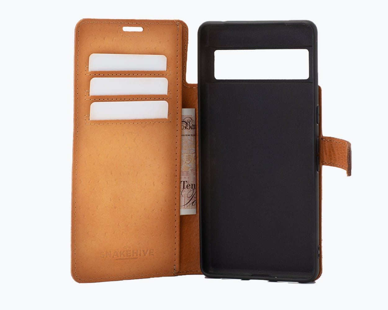 Google Pixel 7 Pro- Vintage Leather Wallet Teal Google Pixel 7 Pro - Snakehive UK