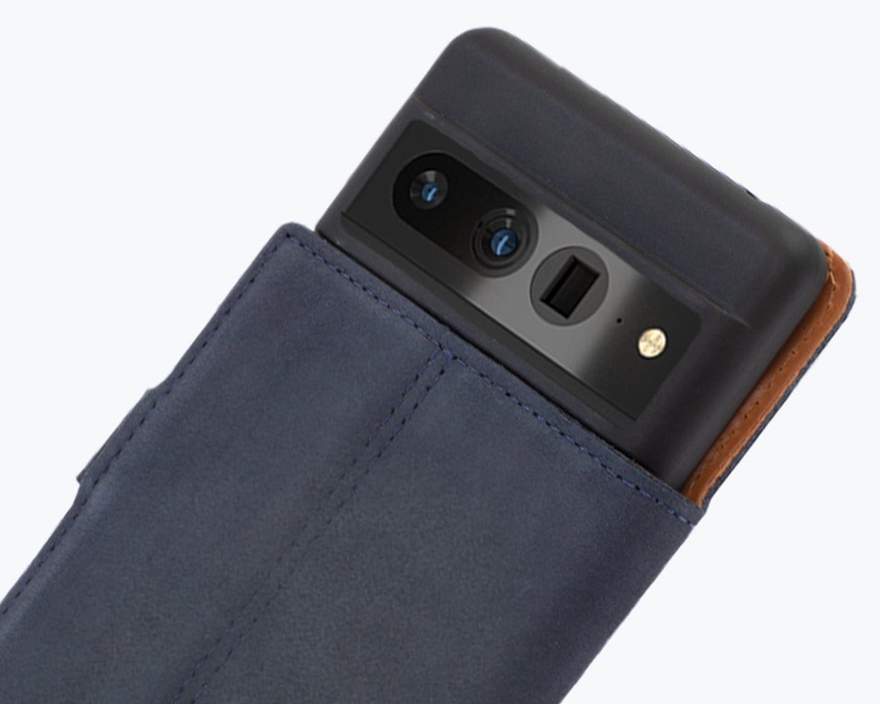 Google Pixel 7 Pro- Vintage Leather Wallet Teal Google Pixel 7 Pro - Snakehive UK