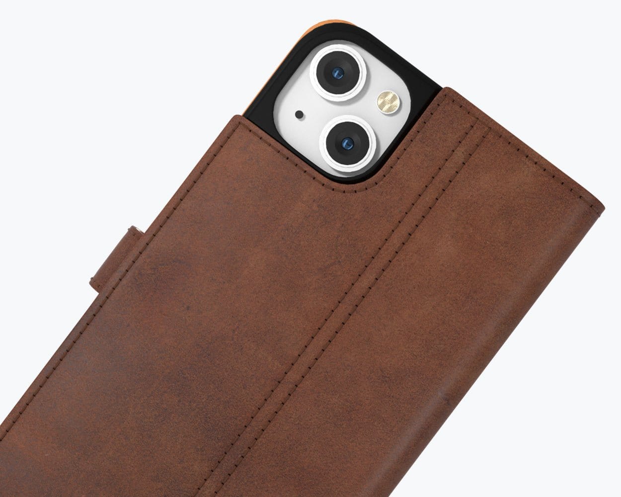 Apple iPhone 14 Plus - Vintage Leather Wallet Red - Limited Edition Apple iPhone 14 Plus - Snakehive UK
