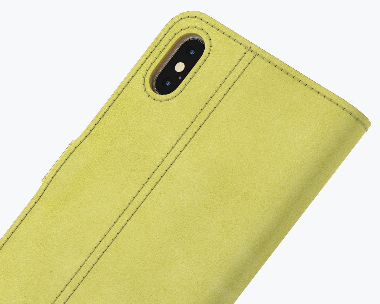 Vintage Leather Wallet - Apple iPhone XS Max Bottle Green Apple iPhone XS Max - Snakehive UK