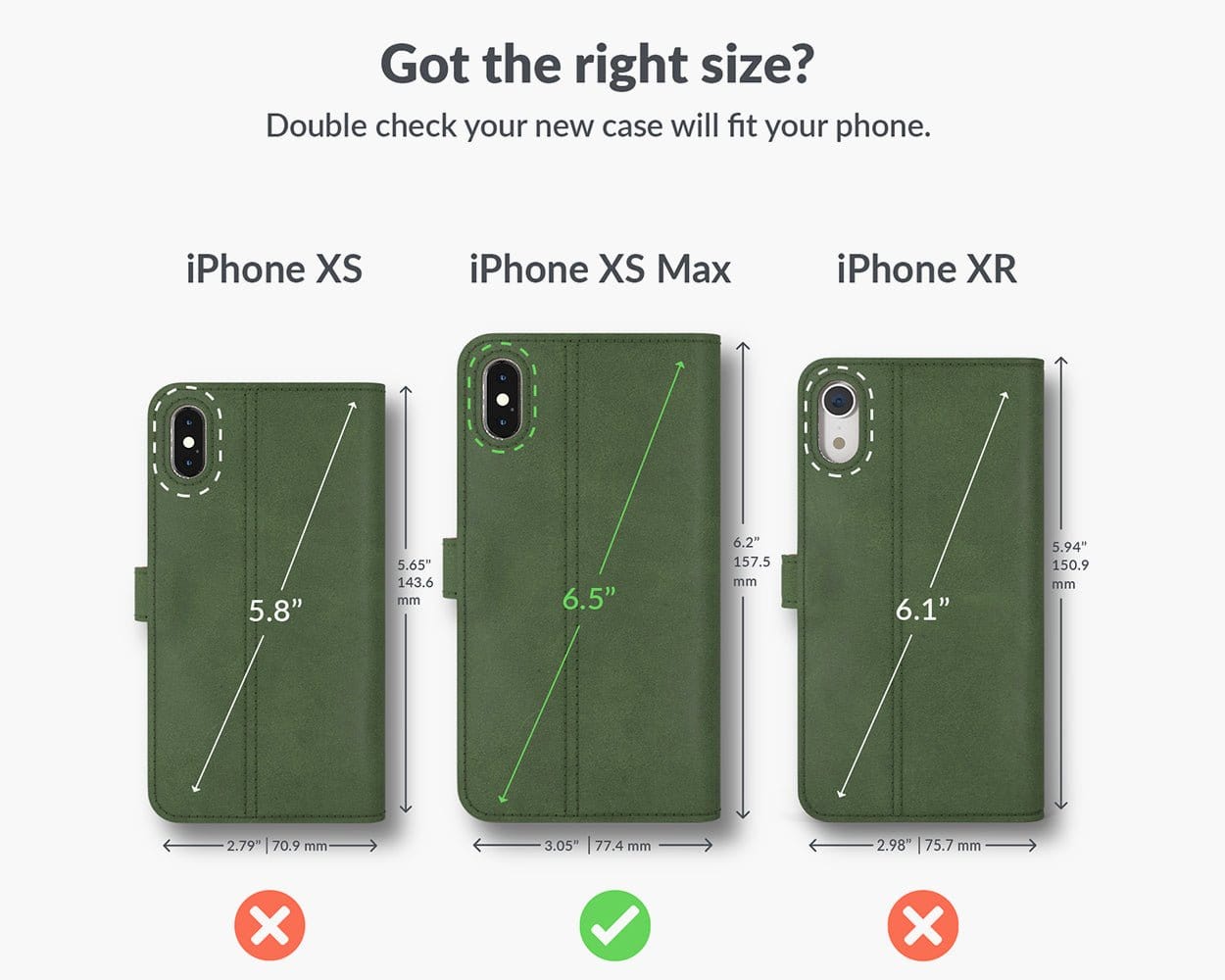 Vintage Leather Wallet - Apple iPhone XS Max Bottle Green Apple iPhone XS Max - Snakehive UK