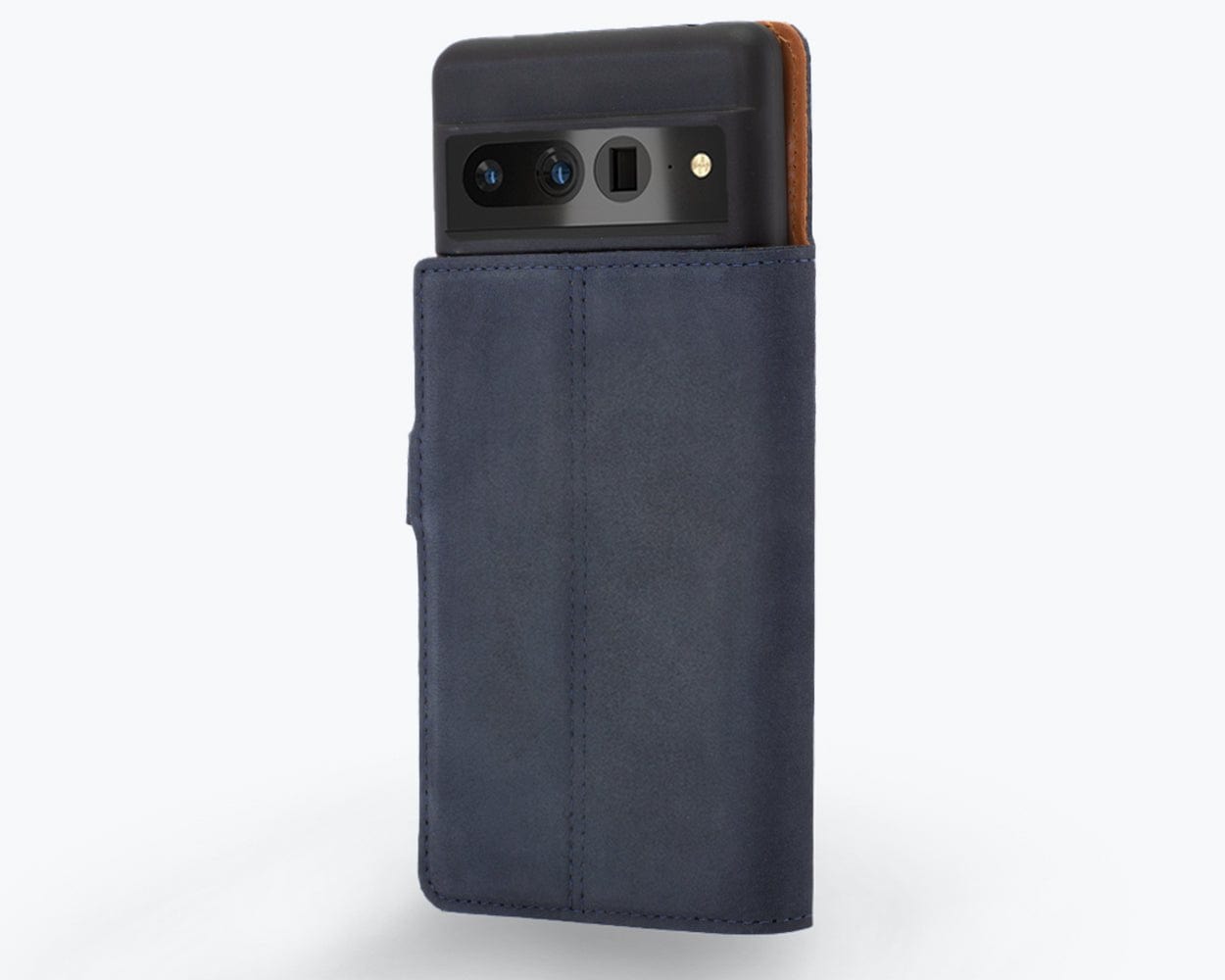 Google Pixel 6 Pro- Vintage Leather Wallet Chestnut Brown Google Pixel 6 Pro - Snakehive UK