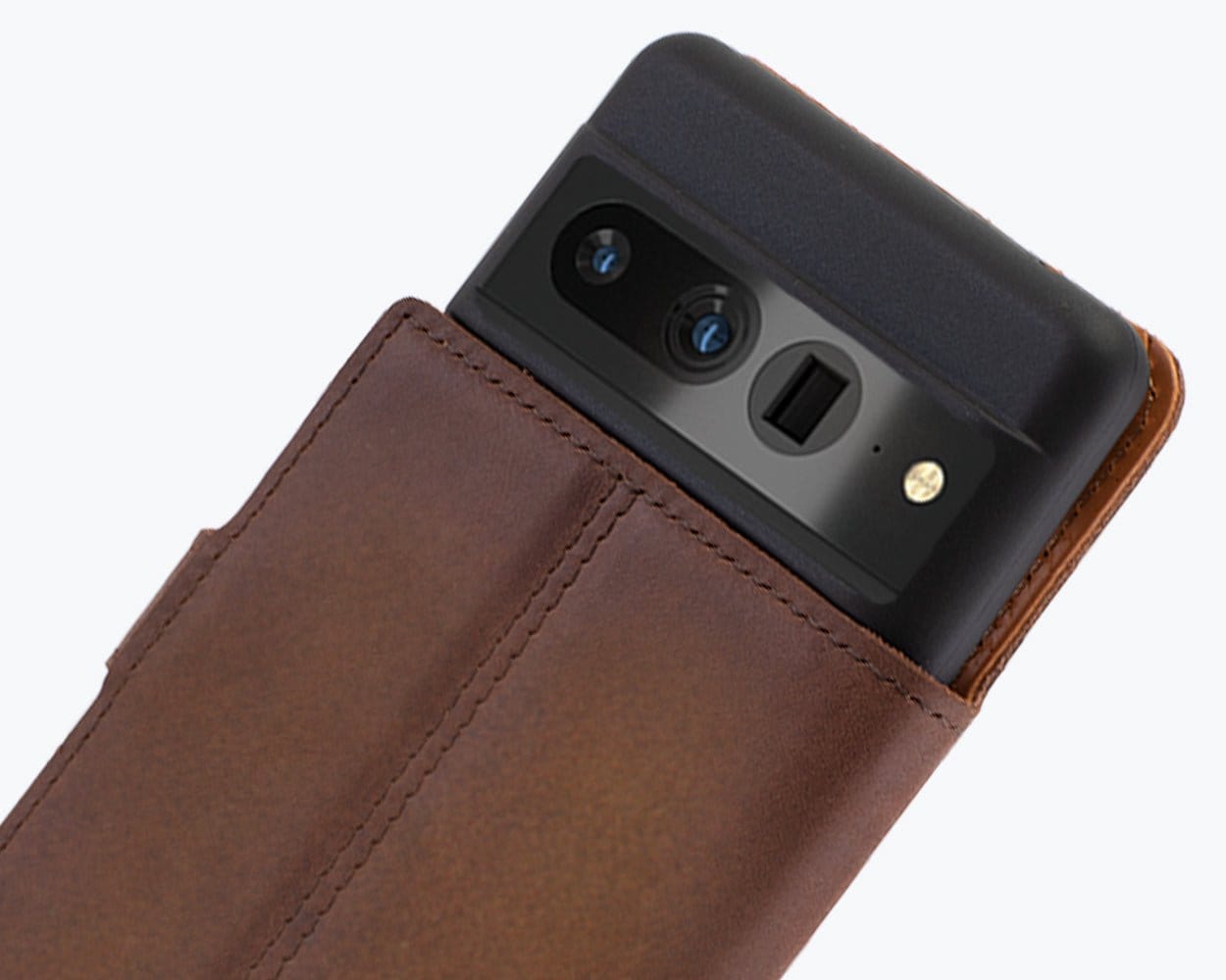 Google Pixel 6 - Vintage Leather Wallet Teal Google Pixel 6 - Snakehive UK