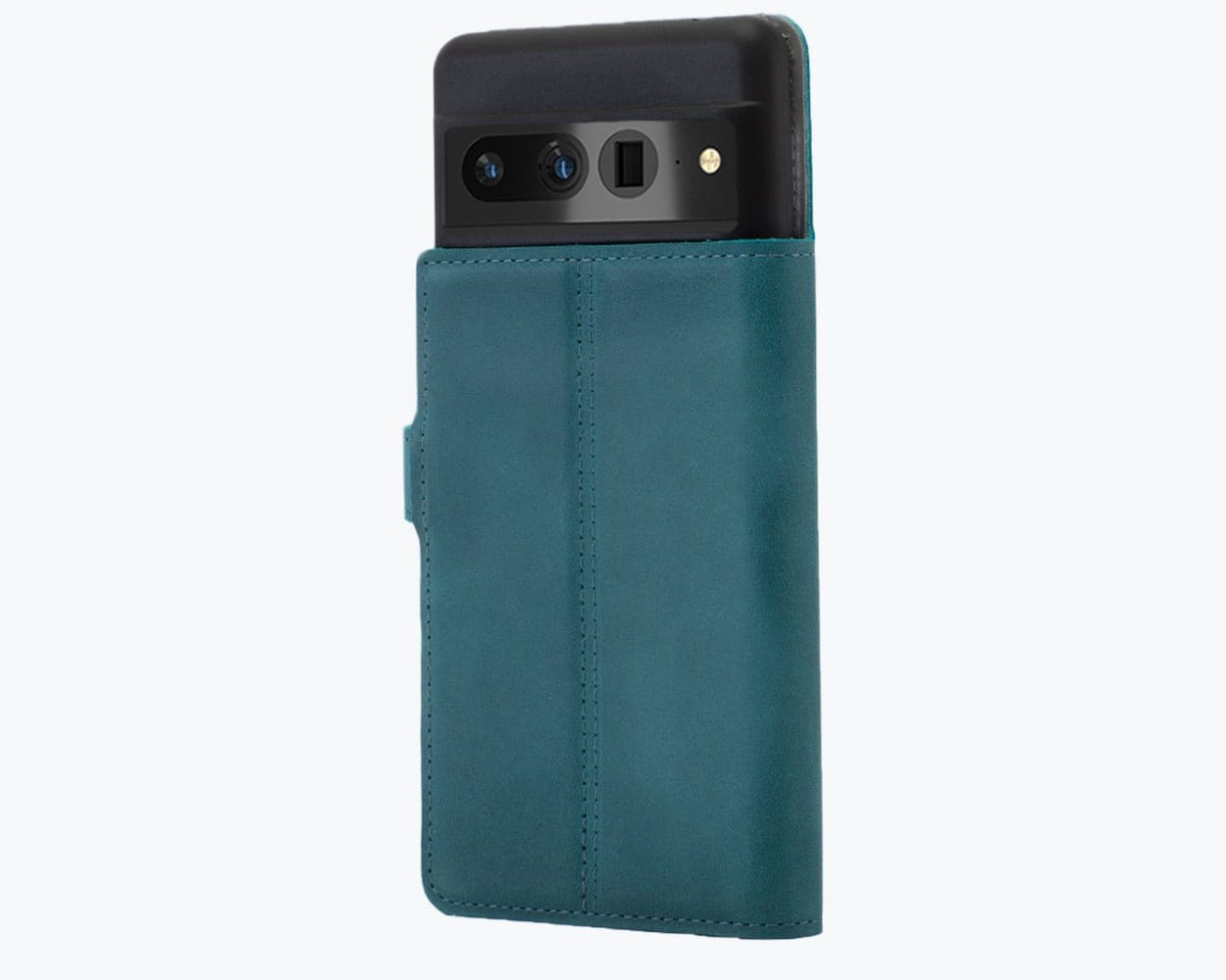 Google Pixel 6 - Vintage Leather Wallet Teal Google Pixel 6 - Snakehive UK