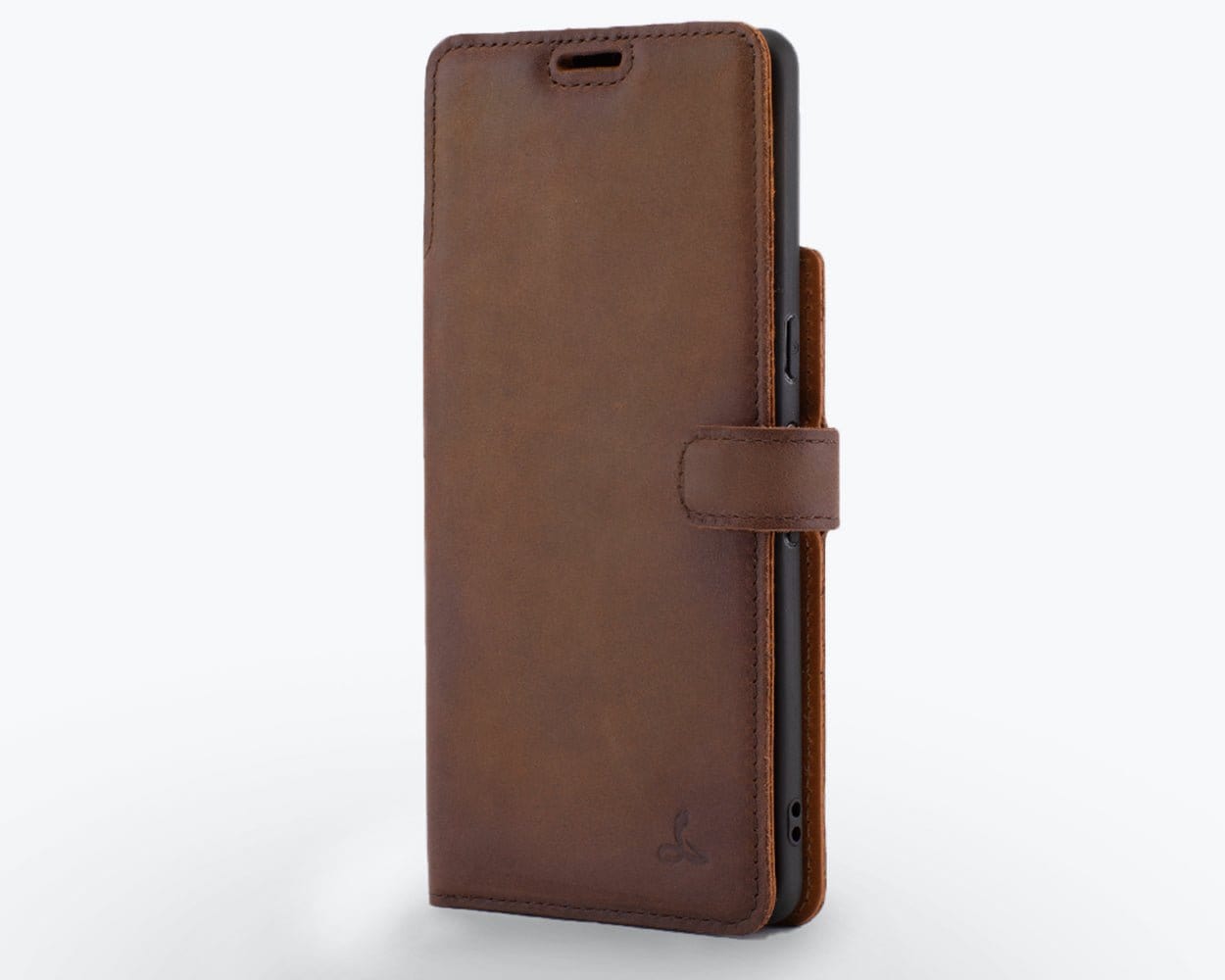 Google Pixel 6 - Vintage Leather Wallet Chestnut Brown Google Pixel 6 - Snakehive UK