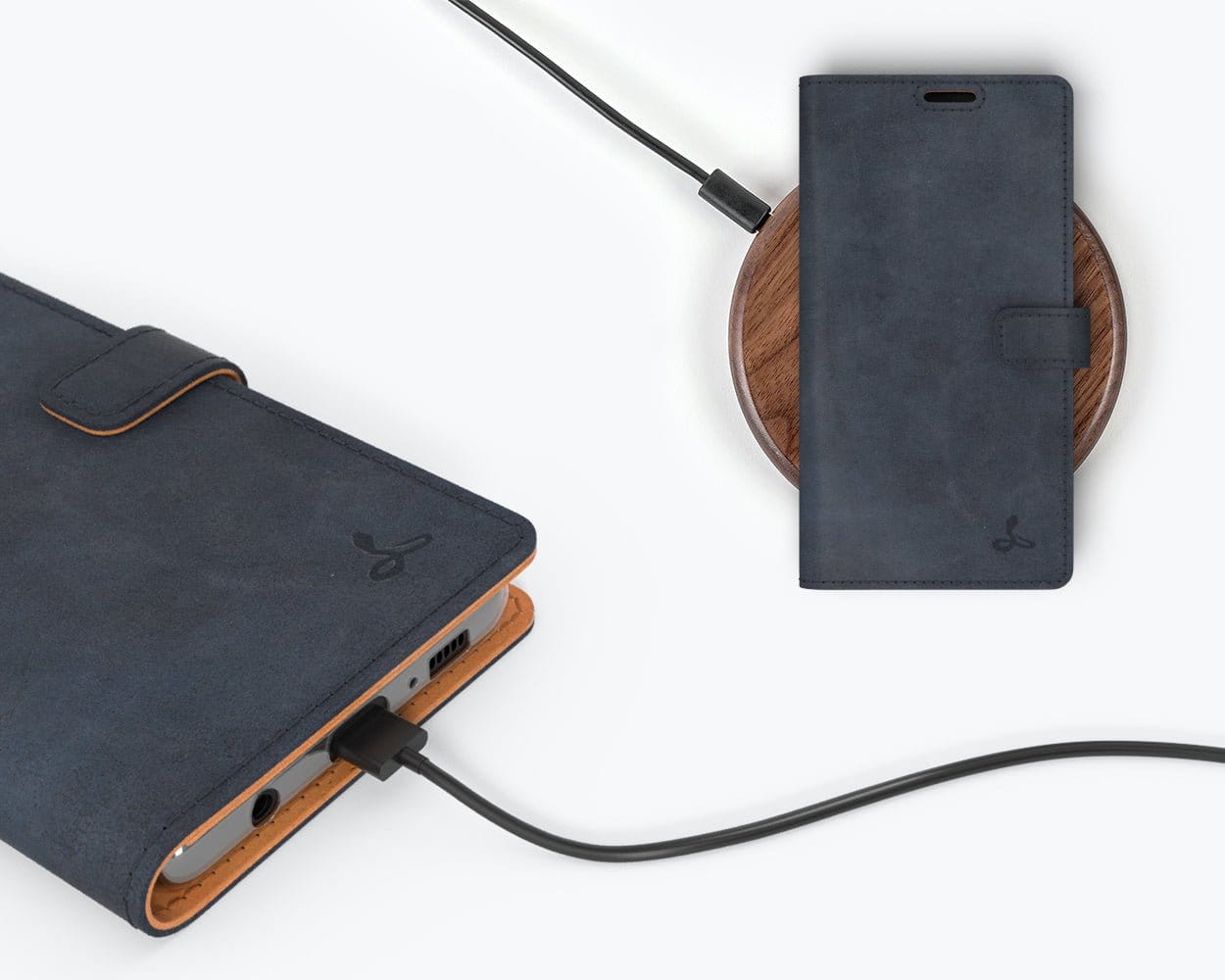 Samsung Galaxy S10 Plus - Vintage Leather Wallet Plum Samsung Galaxy S10 Plus - Snakehive UK