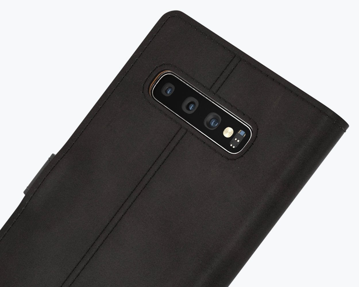 Samsung Galaxy S10 Plus - Vintage Leather Wallet Plum Samsung Galaxy S10 Plus - Snakehive UK