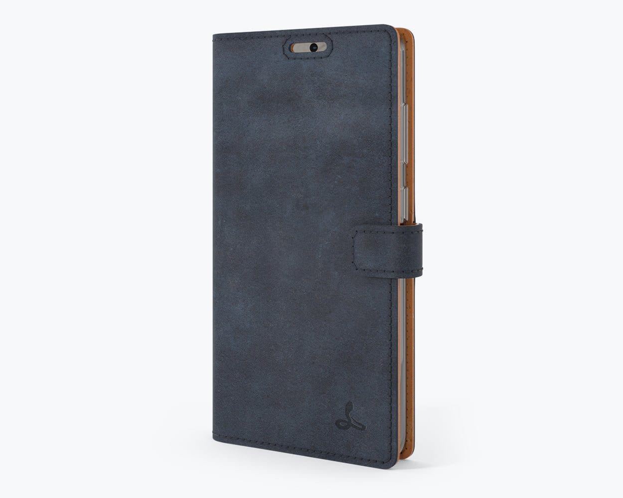 Samsung Galaxy S20 FE - Vintage Leather Wallet Navy Samsung Galaxy S20 FE - Snakehive UK