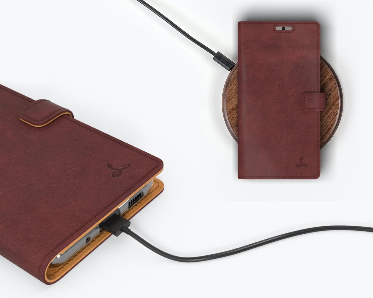 Samsung Galaxy S20 FE - Vintage Leather Wallet Grey Samsung Galaxy S20 FE - Snakehive UK