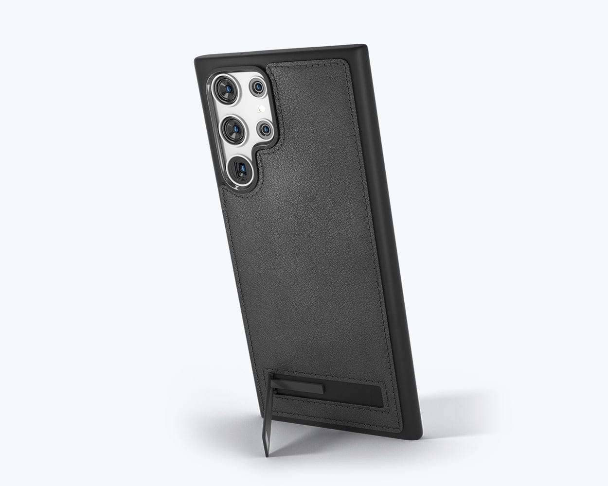 Samsung Galaxy S22 Ultra - Metro Leather Case Jet Black Samsung Galaxy S22 Ultra - Snakehive UK