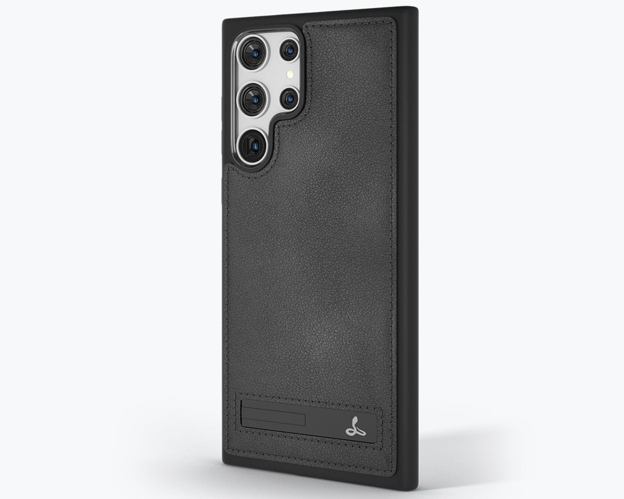 Samsung Galaxy S22 Ultra - Metro Leather Case Pebble Grey Samsung Galaxy S22 Ultra - Snakehive UK