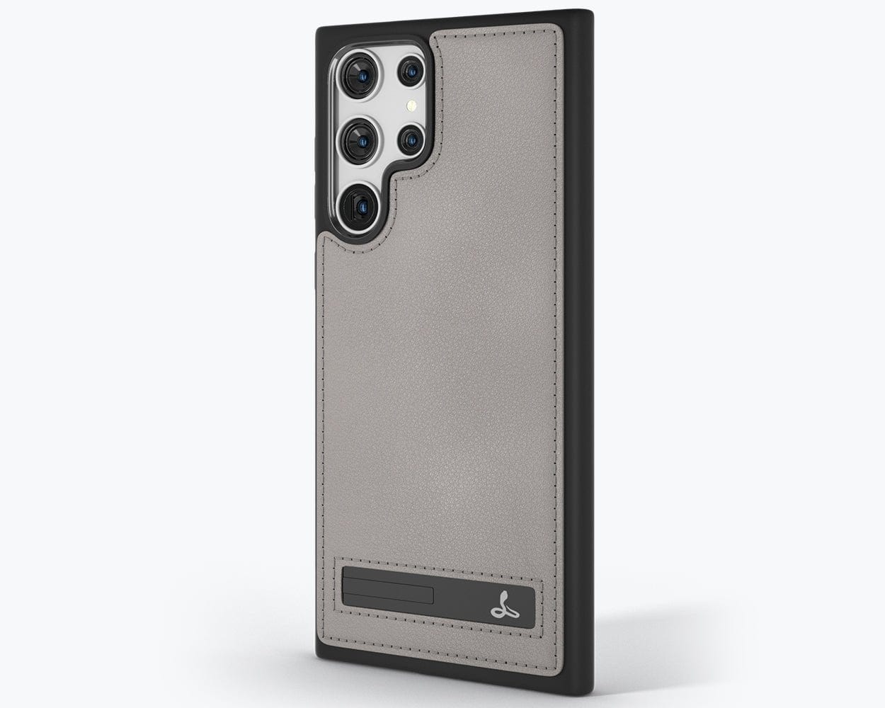 Samsung Galaxy S22 Ultra - Metro Leather Case Pebble Grey Samsung Galaxy S22 Ultra - Snakehive UK