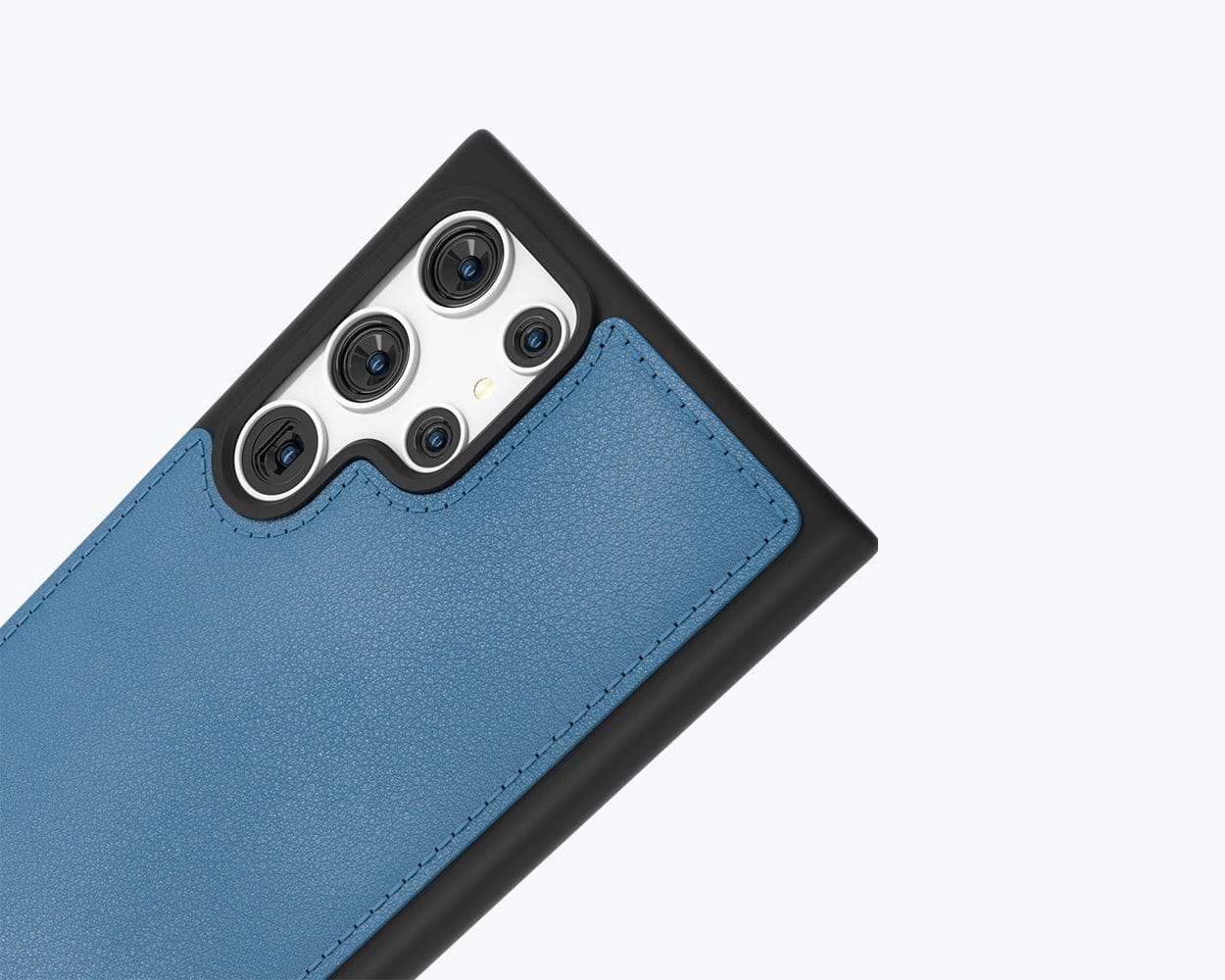 Samsung Galaxy S22 Ultra - Metro Leather Case Pebble Grey Samsung Galaxy S22 Ultra - Snakehive UK
