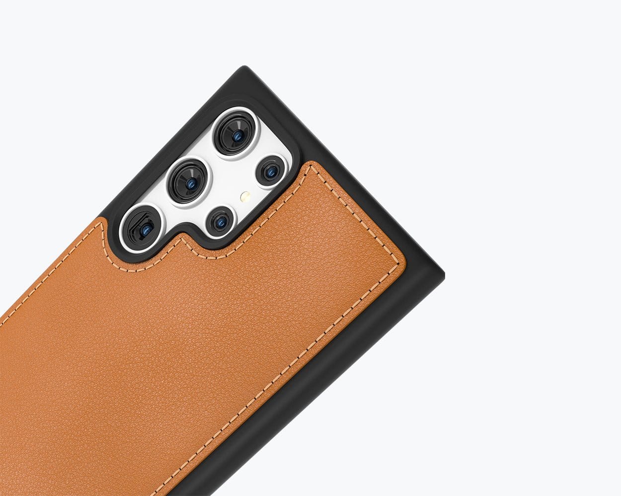 Samsung Galaxy S22 Ultra - Metro Leather Case Pebble Grey Samsung Galaxy S22 Ultra - Snakehive UK