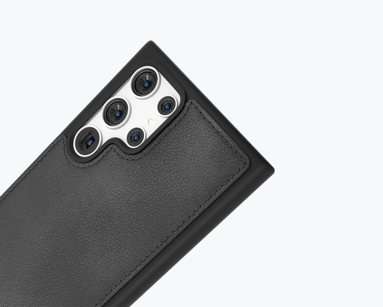 Samsung Galaxy S22 Ultra - Metro Leather Case Pebble Grey Samsung Galaxy S22 Ultra - Snakehive UK