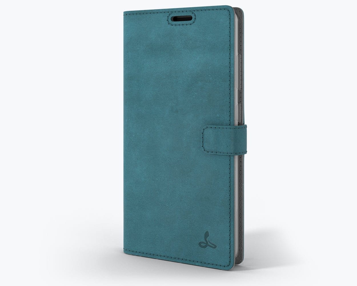 Vintage Leather Wallet - Samsung Galaxy A52 Teal Samsung Galaxy A52 - Snakehive UK