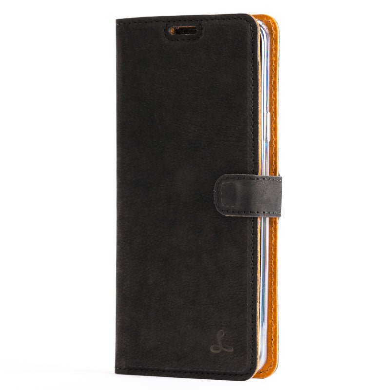 Vintage Leather Wallet - Samsung Galaxy S9 Plus (Almost Perfect) Black Samsung Galaxy S9 Plus - Snakehive UK