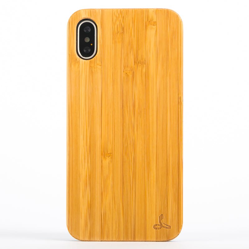 Wilderness Wood Back Case - Apple iPhone X/XS Maple Apple iPhone X/XS - Snakehive UK