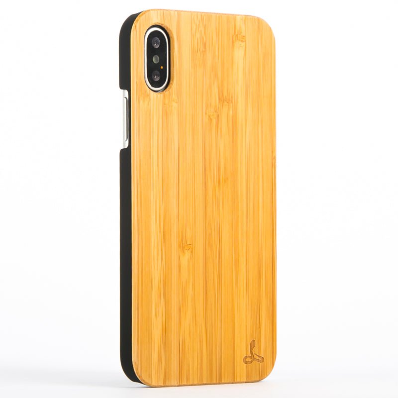 Wilderness Wood Back Case - Apple iPhone X/XS Maple Apple iPhone X/XS - Snakehive UK