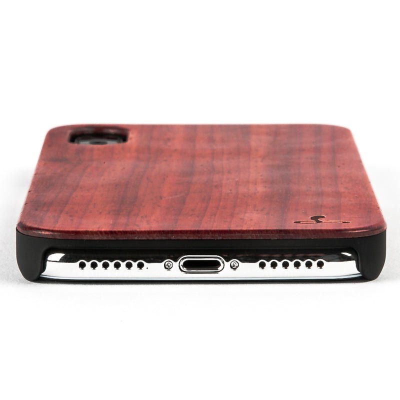 Wilderness Wood Back Case - Apple iPhone X/XS Maple Apple iPhone X/XS - Snakehive UK